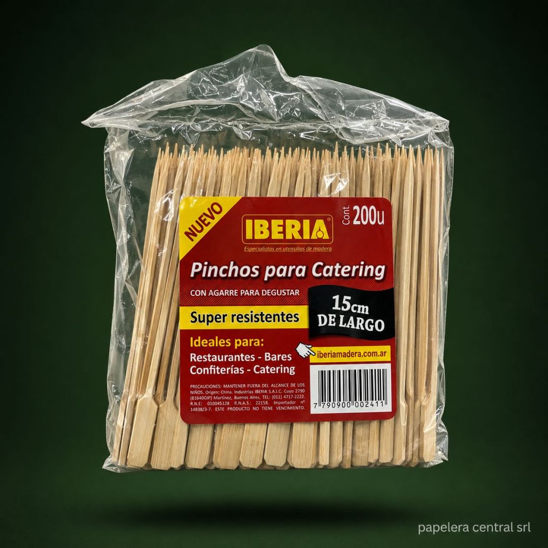 pinchos-madaera-15cm-x-200uiberia-x10-2484